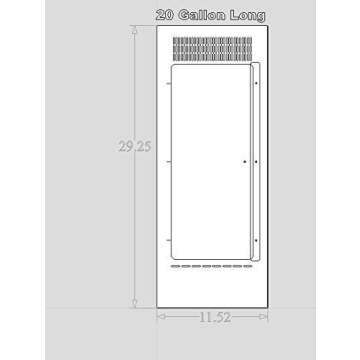 20 Gallon Long Aquarium Gecko/Arboreal Conversion Kit