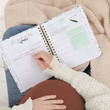 Pregnancy Journal for Expecting Moms - Track Milestones and More