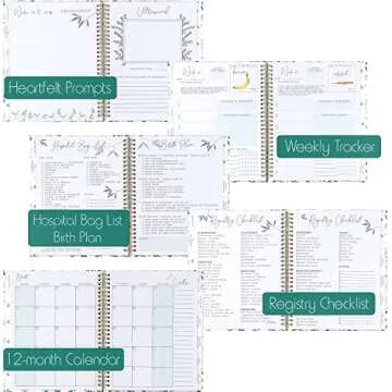 Pregnancy Journal for Expecting Moms - Track Milestones and More