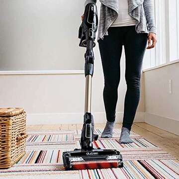 Shark ION F80 Lightweight Cordless Stick Vacuum with MultiFLEX, DuoClean for Carpet & Hardfloor, Hand Vacuum Mode, and (2) Removable Batteries (IF281) (Renewed)