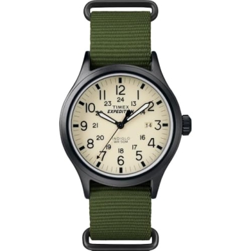 Timex Men's 40mm Scout Watch with Green Fabric Strap