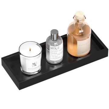 Stylish Bamboo Bathroom Vanity Tray for Elegant Organization