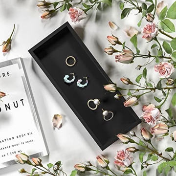 Stylish Bamboo Bathroom Vanity Tray for Elegant Organization