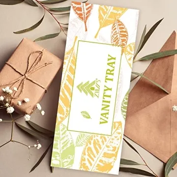 Stylish Bamboo Bathroom Vanity Tray for Elegant Organization