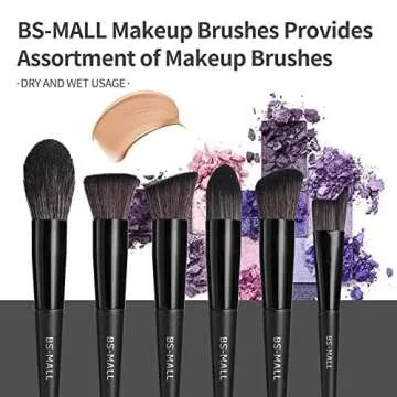 BS-MALL 18-Piece Makeup Brush Set for All Levels
