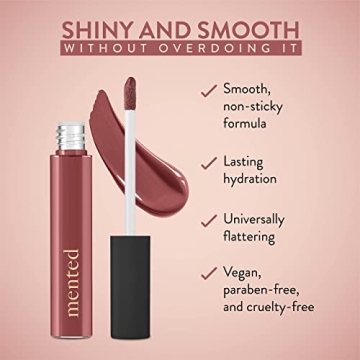 DARK PINK SHINE Lip Gloss by Mented Cosmetics