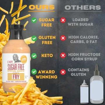 G Hughes Sugar Free Burger Sauces Variety Pack - 3 Sauces