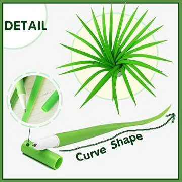 Youdepot Gel Pens and Green Grass Holder - Pack of 25