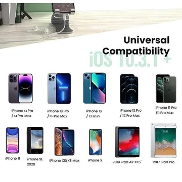 Apple Lightning to 3.5mm Headphone Adapter - 2 Pack