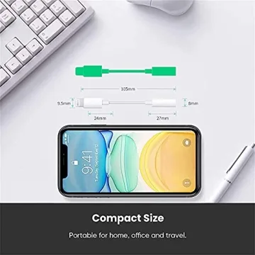 Apple Lightning to 3.5mm Headphone Adapter - 2 Pack