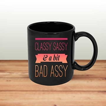 Funny Classy Sassy Coffee Mug Perfect for Gifting