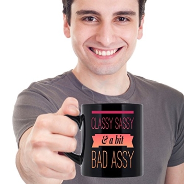 Funny Classy Sassy Coffee Mug Perfect for Gifting