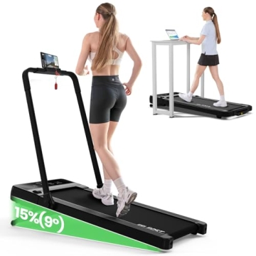FelFast Walking Pad Treadmill with Auto Incline for Home