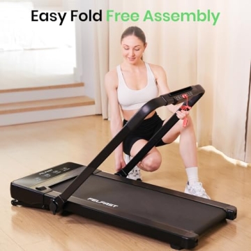FelFast Walking Pad Treadmill with Auto Incline for Home