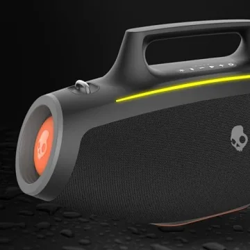 Skullcandy Barrel Bluetooth Boombox - Waterproof Speaker with LED Show
