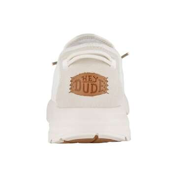 Hey Dude Sirocco M Neutrals White Slip-on Sneakers