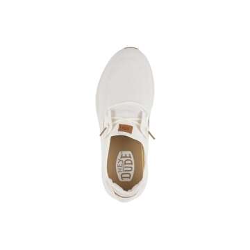 Hey Dude Sirocco M Neutrals White Slip-on Sneakers