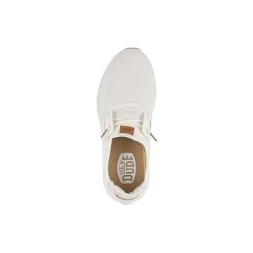 Hey Dude Sirocco M Neutrals White Slip-on Sneakers
