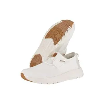 Hey Dude Sirocco M Neutrals White Slip-on Sneakers