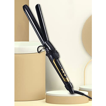 Lanvier 1 Inch Extra Long Curling Iron, Up to 450°F