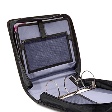 Durable 3 Ring Binder with Zipper - 3 Inch Storage Solution