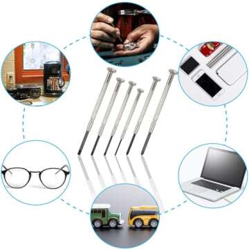 6PCS Mini Screwdriver Set for Precision Repairs