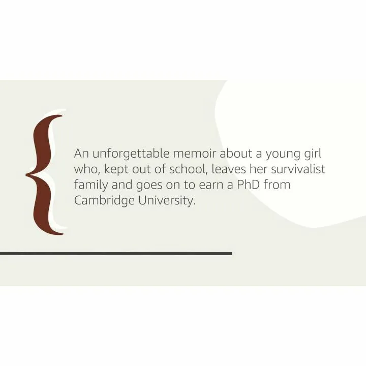 Educated: A Memoir of Resilience and Self-Discovery