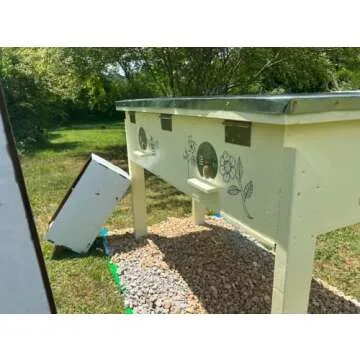 WEICHUAN 10PCS Bee Hive Nuc Box Entrance Gates, Entrance Disc (Diameter:4.84") - Beekeeping Equipment Beehive Tool Beekeeper Tool