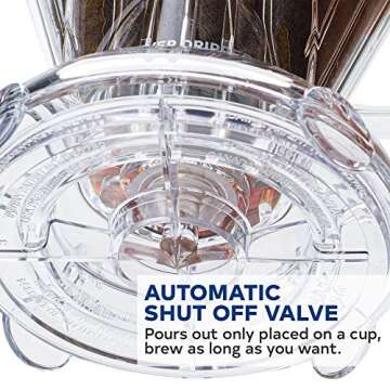 Clever Coffee Dripper and Filters, Large 18 oz (Clear)| Barista's Choice | Safe BPA Free Plastic | Includes 100 Filters