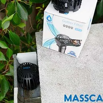 Massca Gutter Balloon Guard Filter Strainer - 4 Pack