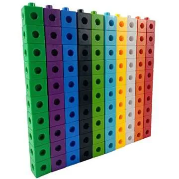 Unlimited Creation Math Link Cubes for Creative Kids Learning