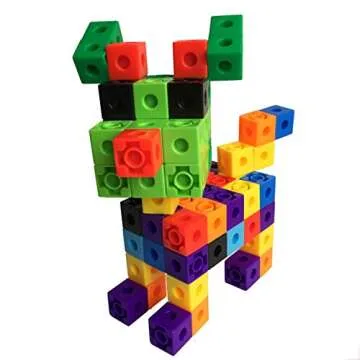 Unlimited Creation Math Link Cubes for Creative Kids Learning