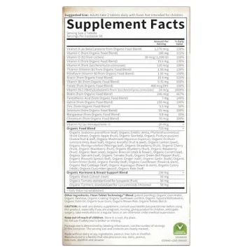 Garden of Life Multivitamin for Women 40 Plus - Vegan