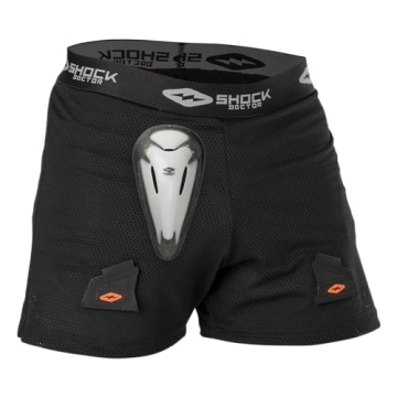Shock Doctor Men’s Loose Hockey Short Supporter with BioFlex Cup Included