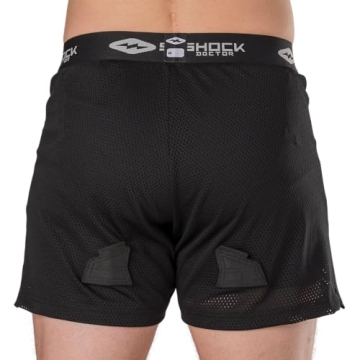 Shop Shock Doctor Men’s Loose Hockey Shorts with Cup