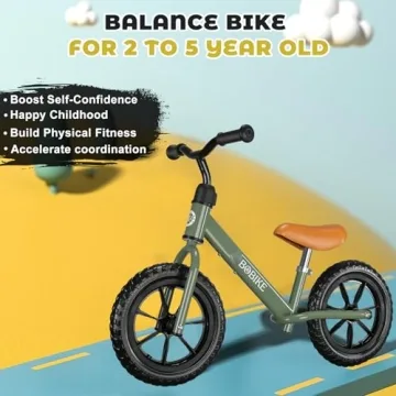 Bobike Balance Bike for 2-5 Year Olds - Adjustable & Safe