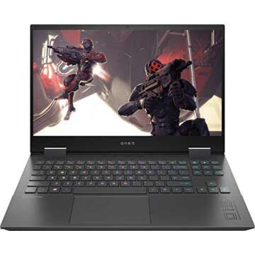 HP OMEN | 15-EN0023DX/Gaming 15.6 inches Laptop | AMD Ryzen 7/4800H | 16GB DDR4 3200/MHz | 1TB PCIe NVMe M.2 SSD | NVIDIA GeForce GTX 1660 Ti | Backlit Keyboard Windows 10 Home Mica Silver 15-15.99"