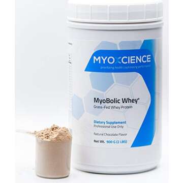 MyoBolic Whey - Organic Grass Fed Protein for Fitness Enthusiasts