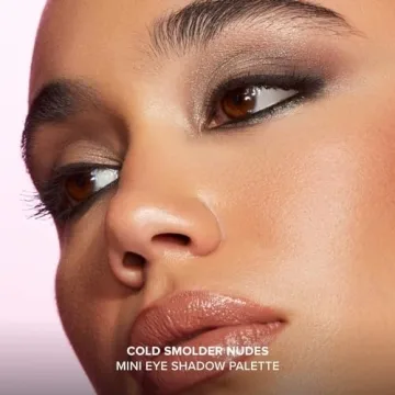 Too Faced Born This Way Mini Eye Shadow Palettes | High Pigment + Shimmer, 0.2 Ounce, Cold Smolder Nudes