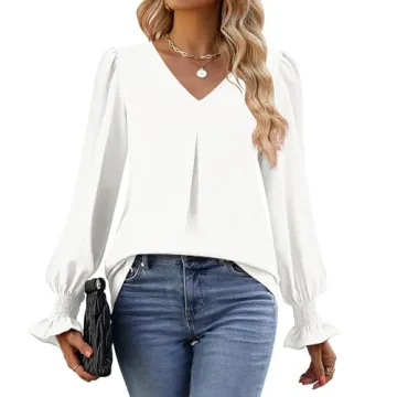 Elegant Long Sleeve Chiffon Blouse for Women