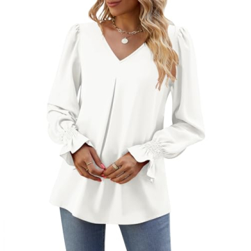 Elegant Long Sleeve Chiffon Blouse for Women