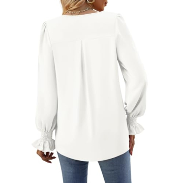 Elegant Long Sleeve Chiffon Blouse for Women