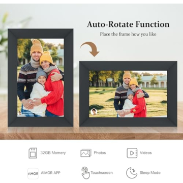 AEEZO 10.1 Inch WiFi Digital Photo Frame with Storage