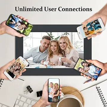 AEEZO 10.1 Inch WiFi Digital Photo Frame with Storage