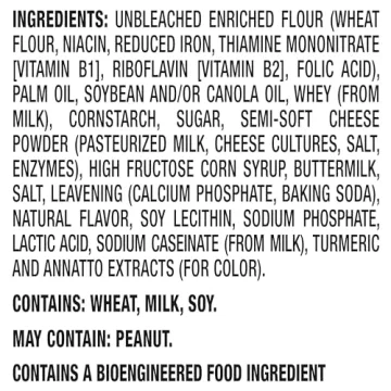 RITZ Cheese Sandwich Crackers - 20 Snack Packs