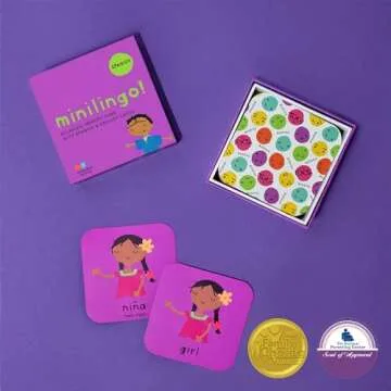 Minilingo: Spanish/English Bilingual flashcards, Perfect for Memory Card Game
