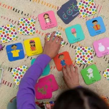 Minilingo: Spanish/English Bilingual flashcards, Perfect for Memory Card Game