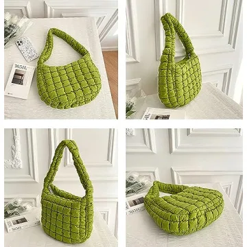 Stylish Quilted Tote Bag for Women Lightweight & Versatile