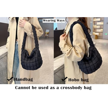 Stylish Quilted Tote Bag for Women Lightweight & Versatile