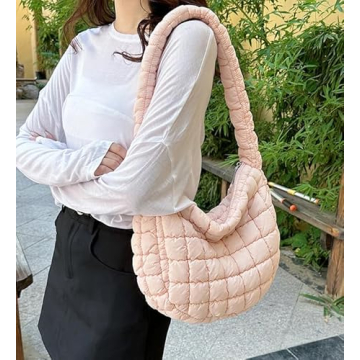 Stylish Quilted Tote Bag for Women Lightweight & Versatile